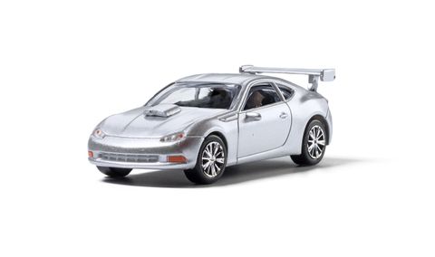 Woodland Scenics HO Silver Sports Car