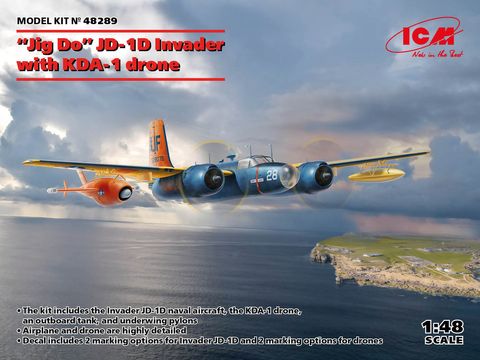 ICM 1:48 JD-1D Invader with KDA-1 drone