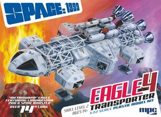 MPC 1:72 Space:1999 Eagle featuring LabPod&Spine Booster