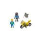 Playmobil Boys with Motorcycle