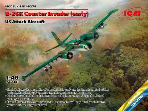 ICM 1:48 B-26K Counter Invader Early Version