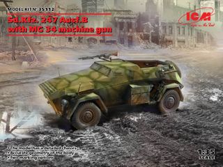 ICM 1:35 Sd Kfz 247 Ausf B with Gun