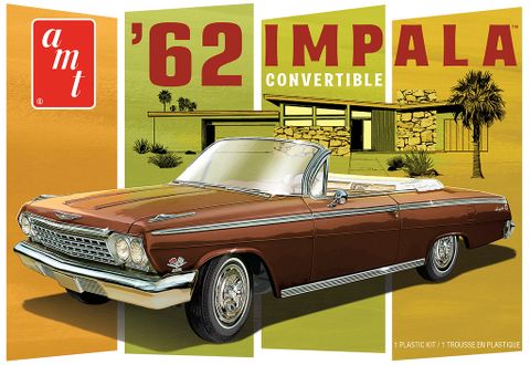 AMT 1:25 1962 Chevy Impala Convertible