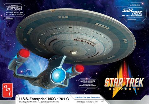 AMT 1:1400 Star Trek USS Enterprise NCC-1701-C