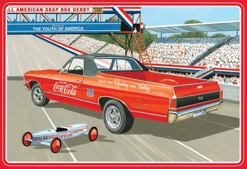 AMT 1:25 1968 Chevy El Camino SS Coca Cola