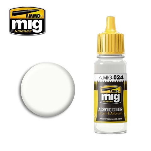 Ammo Washable White Camo 17ml