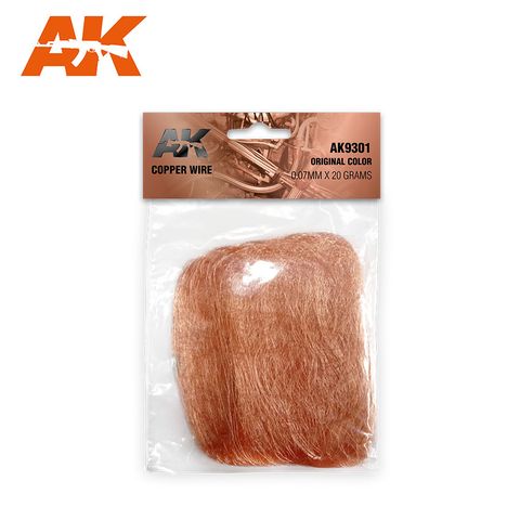 AK Interactive Copper Wire 0.07mm Orig