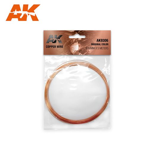 AK Interactive Copper Wire 0.60mm Orig