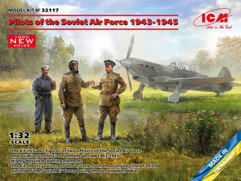 ICM 1:32 Pilots Soviet Air Force 1943 to1945