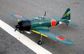 VQ Models A6M5 Zero 46/62 EP/GP, 1580mmWS Green, 5Ch RC