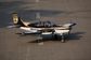 VQ Models Beechcraft Baron 40-62 /EP Black/White Gold Trim Vers.1760mm