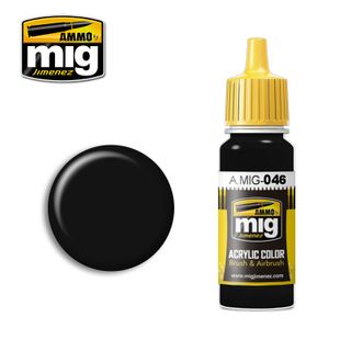 Ammo Matt Black 17ml-ATOM20163
