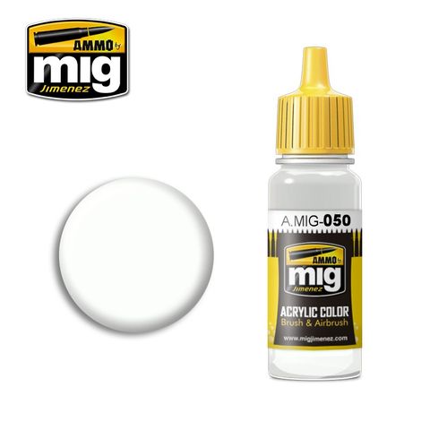 Ammo Matt White 17ml-ATOM20000