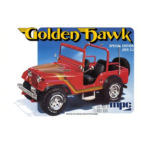 MPC 1:25 1981 Jeep CJ5 Golden Hawk