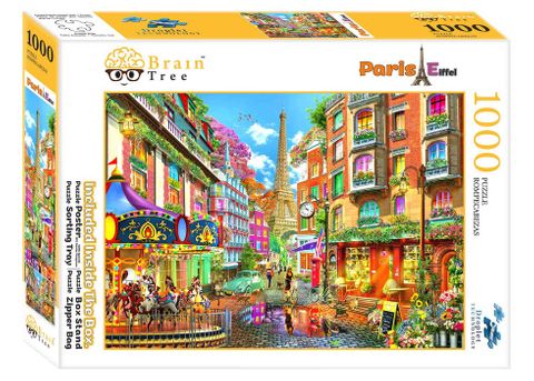 Paris Eiffel Jigsaw Puzzle 1000 Piece