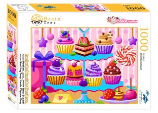 Cake World Jigsaw Puzzle 1000 Piece