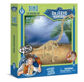 Dr. Steve Hunters Brachiosaurus SkeletonDino Excavation Kit