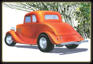 AMT 1:25 1934 Ford 5-Window Coupe StreetRod