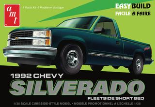 AMT 1:25 1992 Chevrolet Silverado Shortbed Pickup