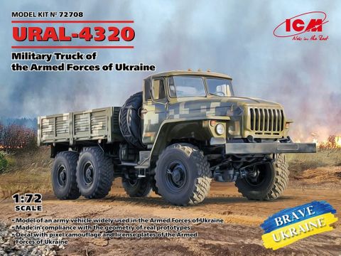 ICM 1:72 URAL 4320 Truck