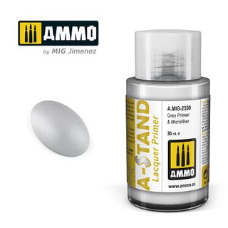 Ammo A-Stand Grey Primer & Microfiller 30ml