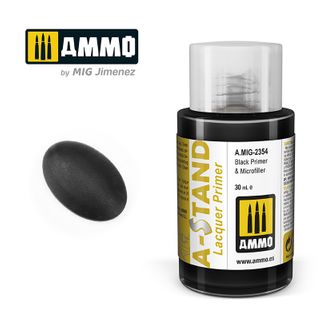 Ammo A-Stand Black Primer&Microfiller 30ml