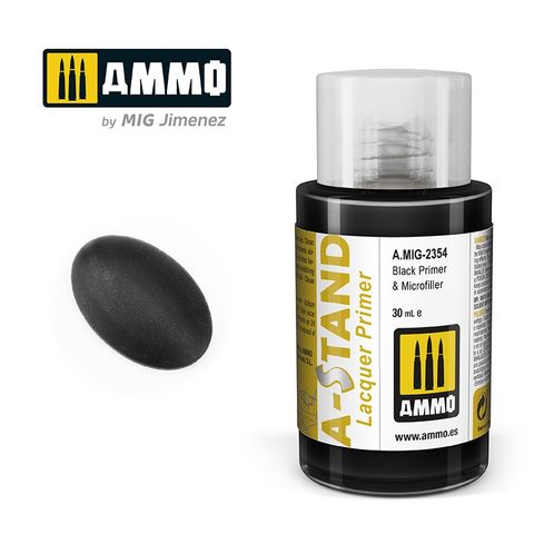 Ammo A-Stand Black Primer&Microfiller 30ml