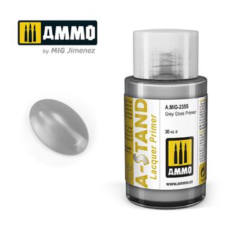 Ammo A-Stand Grey Gloss Primer 30ml