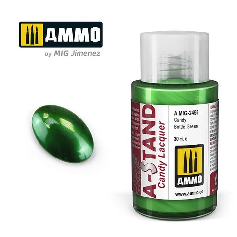 Ammo A-Stand Candy Bottle Green 30ml