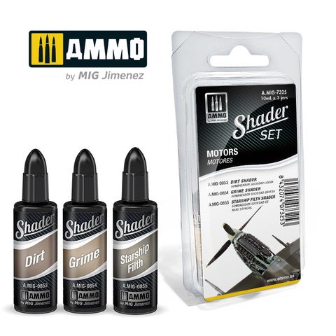 Ammo Shader Set Motors (3) 10ml