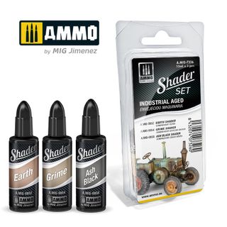 Ammo Shader Set Industrial Aged (3) 10ml