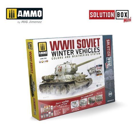 Ammo How to paint WWII Soviet Winter Vehicles