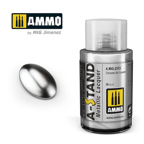 Ammo A-Stand Chrome for Lexan 30ml