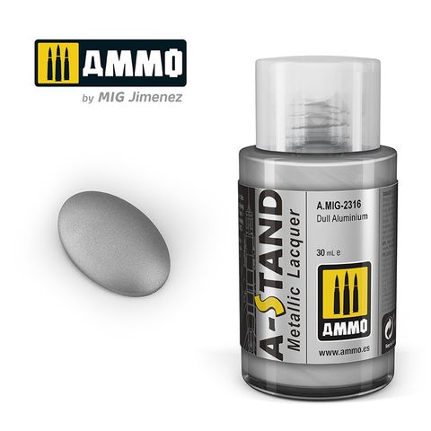 Ammo A-Stand Dull Aluminium 30ml