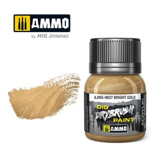 Ammo Drybrush Bright Gold 40ml