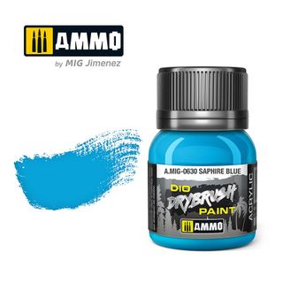 Ammo Drybrush Saphire Blue 40ml
