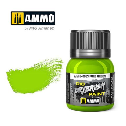 Ammo Drybrush Pure Green 40ml