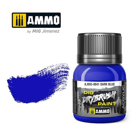 Ammo Drybrush Dark Blue 40ml