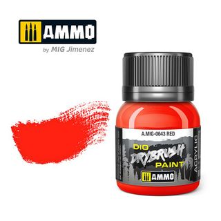 Ammo Drybrush Red 40ml