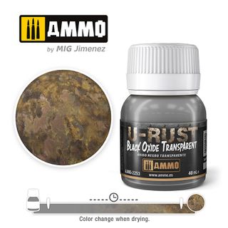 Ammo U-Rust- Black Oxide Transparent 40ml