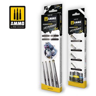 Ammo Premium Dio Drybrush Set (4) 5ml