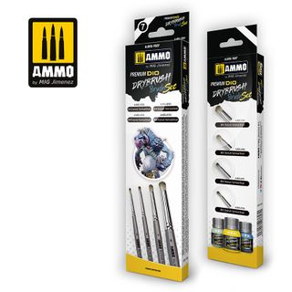 Ammo Premium Dio Drybrush Set 4Pack5ml