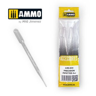 Ammo Large Pipettes 3ml (0.1 oz) 4pcs