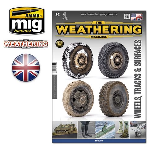 Ammo The Weathering Magazine #25Wheels, Tracks & Surfaces