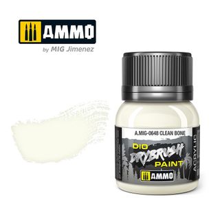 Ammo Drybrush Clean Bone 40ml