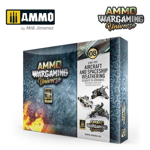 Ammo Wargaming Universe #08 - Aircraft &Spaceship Weathering