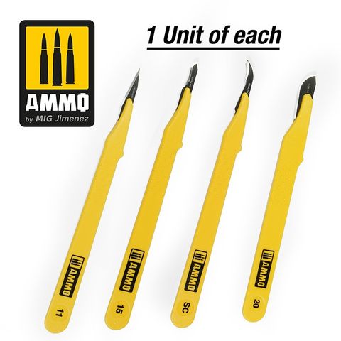 Ammo Standard Blade Set (4)