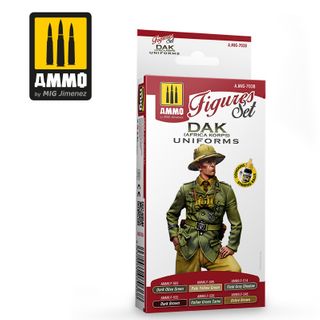 Ammo DAK Uniforms (Africa Korps) Figures-Set