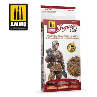 Ammo Waffen SS Autumn Camo. German Figures Set