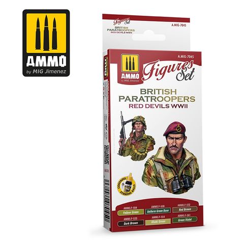 Ammo British Paratroopers Red Devils WWII